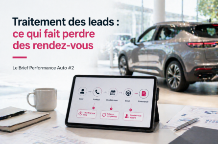 Le Brief Performance Auto #2 - Traitement des leads automobiles : les erreurs qui font perdre des rendez-vous en concession